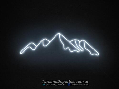 Cartel Neón Led- Montania