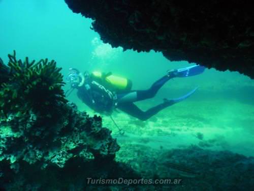 Buceo laguna de la niña encantada mendoza