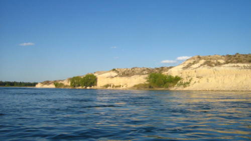 La orilla del Río Negro en General Roca Rio Negro