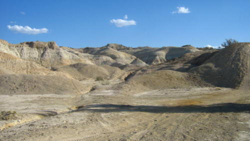Las dunas en General Roca Rio Negro