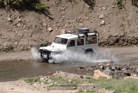 Offroad las leñas a valle Hermoso laguna escondida