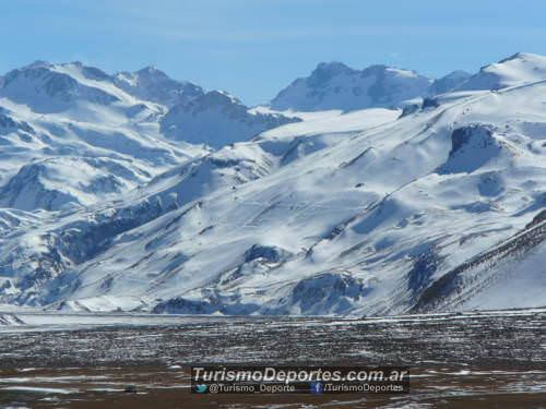 Cerro El Sosneado Mendoza nevado
