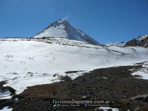 Cerro El Sosneado Mendoza nevado