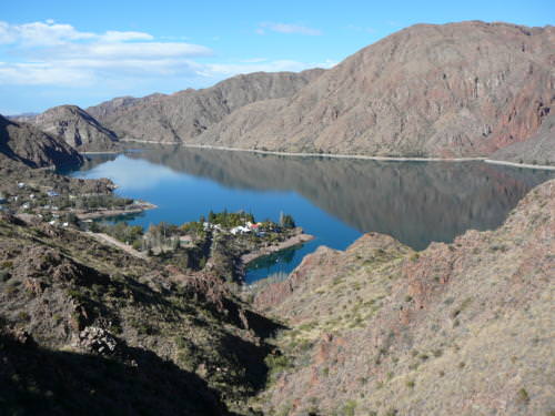 Embalse Los reyunos Mendoza
