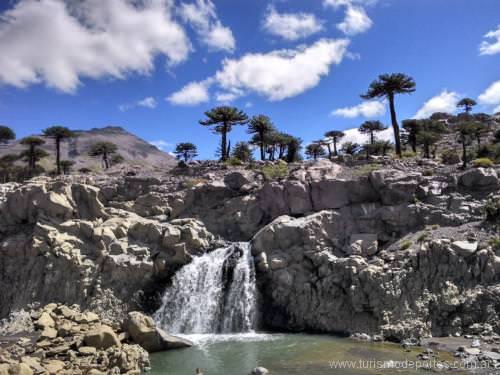 Saltos del agrio en Caviahue Neuquen