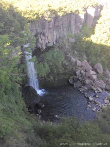 Cascada del agrio en Caviahue Neuquen