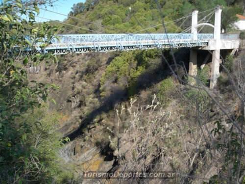 Puente colgante Alpa Corral Córdoba
